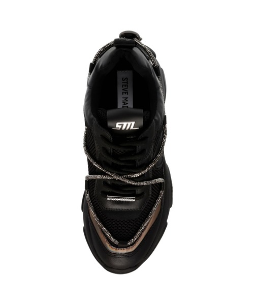 STEVE MADDEN(スティーブマデン)の「【STEVE MADDEN/スティーブマデン】ボリュームソール スニーカー MOTOCROSS(スニーカー・レディース・ホワイト/ブラック・6.5/7/7.5/8/8.5)」の8枚目の写真