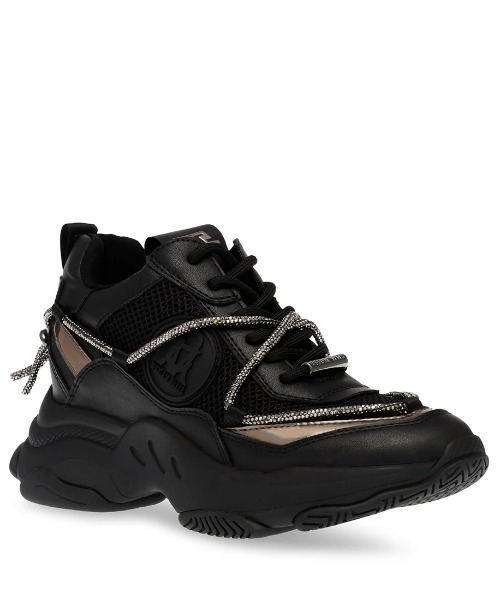STEVE MADDEN(スティーブマデン)の「【STEVE MADDEN/スティーブマデン】ボリュームソール スニーカー MOTOCROSS(スニーカー・レディース・ホワイト/ブラック・6.5/7/7.5/8/8.5)」の3枚目の写真