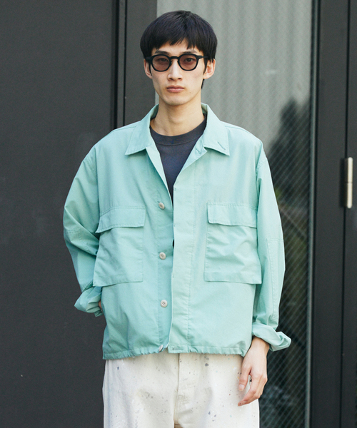 JOURNAL STANDARD(ジャーナルスタンダード)の「クール ドッツ ピグメント BDU ブルゾン(その他アウター・メンズ・カーキ/グリーン/ブラック・LARGE/MEDIUM)」の5枚目の写真