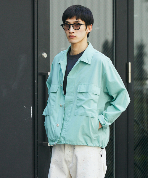 JOURNAL STANDARD(ジャーナルスタンダード)の「クール ドッツ ピグメント BDU ブルゾン(その他アウター・メンズ・カーキ/グリーン/ブラック・LARGE/MEDIUM)」の6枚目の写真