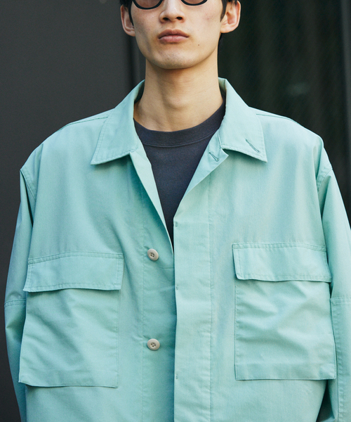 JOURNAL STANDARD(ジャーナルスタンダード)の「クール ドッツ ピグメント BDU ブルゾン(その他アウター・メンズ・カーキ/グリーン/ブラック・LARGE/MEDIUM)」の8枚目の写真