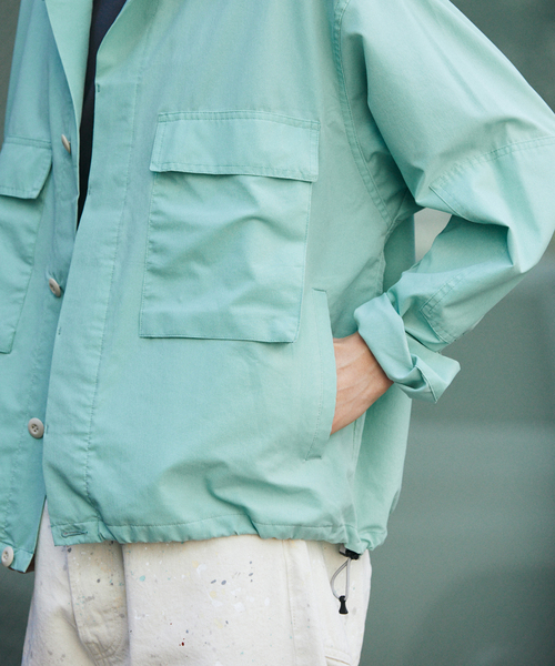 JOURNAL STANDARD(ジャーナルスタンダード)の「クール ドッツ ピグメント BDU ブルゾン(その他アウター・メンズ・カーキ/グリーン/ブラック・LARGE/MEDIUM)」の9枚目の写真