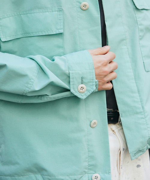 JOURNAL STANDARD(ジャーナルスタンダード)の「クール ドッツ ピグメント BDU ブルゾン(その他アウター・メンズ・カーキ/グリーン/ブラック・LARGE/MEDIUM)」の10枚目の写真