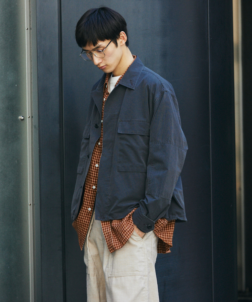 JOURNAL STANDARD(ジャーナルスタンダード)の「クール ドッツ ピグメント BDU ブルゾン(その他アウター・メンズ・カーキ/グリーン/ブラック・LARGE/MEDIUM)」の15枚目の写真