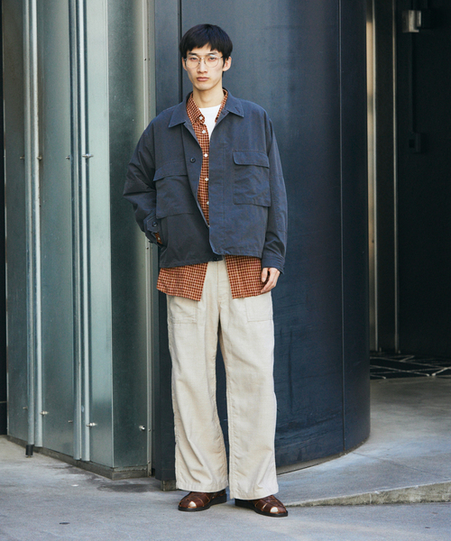 JOURNAL STANDARD(ジャーナルスタンダード)の「クール ドッツ ピグメント BDU ブルゾン(その他アウター・メンズ・カーキ/グリーン/ブラック・LARGE/MEDIUM)」の21枚目の写真