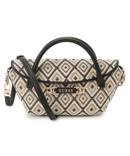 Guess(ゲス)の「SOPHIA Mini Satchel ショルダーバッグ(ショルダーバッグ・レディース・ブラック/イエロー・ONE SIZE)」の20枚目の写真