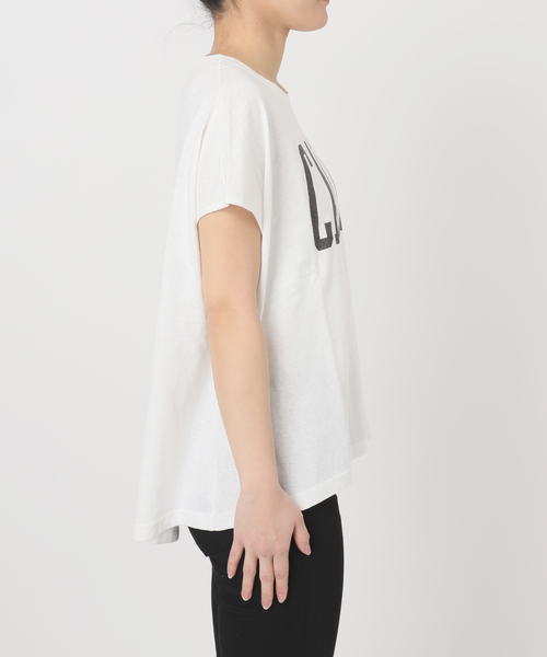 JOURNAL STANDARD（ジャーナルスタンダード）の「【RIDING HIGH/ライディングハイ】ラフィテンジクTEE（Tシャツ/カットソー・レディース・ブルー/ピンク/ブラウン/チャコールグレー/ホワイト・FREE）」の18枚目の写真