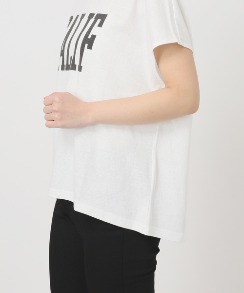 JOURNAL STANDARD（ジャーナルスタンダード）の「【RIDING HIGH/ライディングハイ】ラフィテンジクTEE（Tシャツ/カットソー・レディース・ブルー/ピンク/ブラウン/チャコールグレー/ホワイト・FREE）」の20枚目の写真