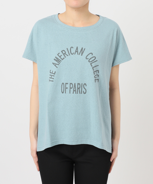 JOURNAL STANDARD（ジャーナルスタンダード）の「【RIDING HIGH/ライディングハイ】ラフィテンジクTEE（Tシャツ/カットソー・レディース・ブルー/ピンク/ブラウン/チャコールグレー/ホワイト・FREE）」の6枚目の写真