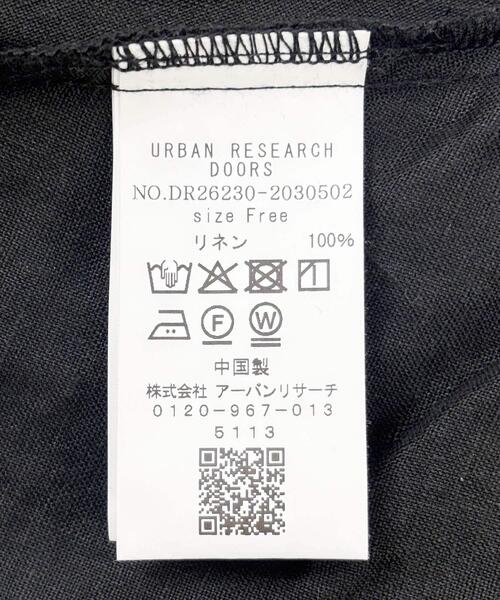 URBAN RESEARCH DOORS(アーバンリサーチドアーズ)の「リネンドロストドルマンブラウス(シャツ/ブラウス・レディース・チェック/モカ/ミント/ブラック・FREE)」の20枚目の写真