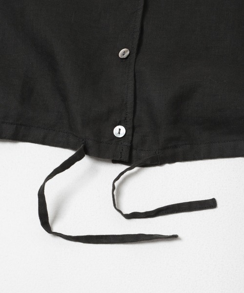 URBAN RESEARCH DOORS(アーバンリサーチドアーズ)の「リネンドロストドルマンブラウス(シャツ/ブラウス・レディース・チェック/モカ/ミント/ブラック・FREE)」の16枚目の写真