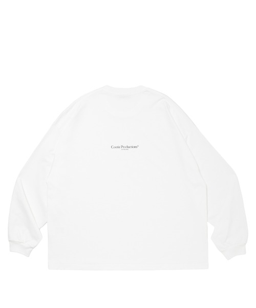 COOTIE PRODUCTIONS(クーティープロダクションズ)の「Spanish Pima Boxy L/S Tee(Tシャツ/カットソー・メンズ・ブラック/ホワイト・LARGE/MEDIUM/SMALL/X-LARGE)」の4枚目の写真