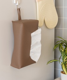 MONO KOTO DEPT.（モノコトデプト）の「インテリアに馴染む レザー調ティッシュケース（収納グッズ）」