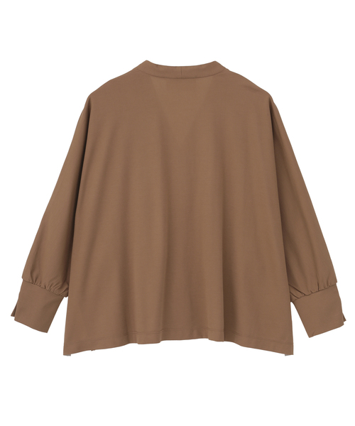 LOGEMENT DE CLAIRE(ロジュモンドクレール)の「【LOURMARIN】Vネックドルマンカーデ(カーディガン/ボレロ・レディース・ブラウン系その他/カーキ/ブラック・FREE)」の19枚目の写真