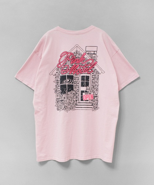 RNA(アールエヌエー)の「M2682 PINKMOTEL モモクマプリントTEE(Tシャツ/カットソー・レディース・アッシュグレー/ブラック/ホワイト/ピンク・MEDIUM)」の16枚目の写真