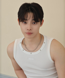 PROCESS（プロセス）の「Studded Detail Sleeveless - White（Tシャツ/カットソー）」