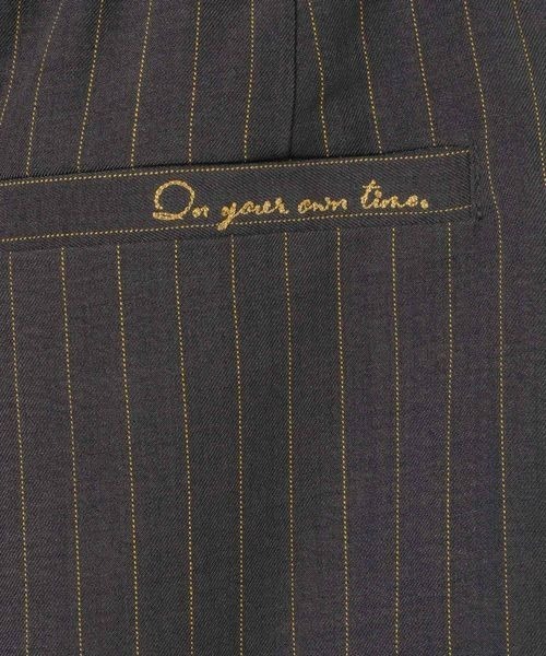 JEANASIS(ジーナシス)の「【ひろみ企画】ストライプパンツ/664280(スラックス・レディース・グレー/ブラウン/ベージュ・MEDIUM/LARGE)」の6枚目の写真