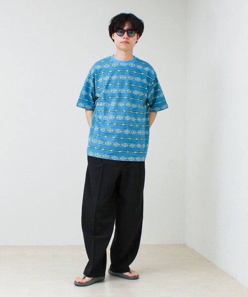 PENDLETON(ペンドルトン)の「【PENDLETON/ペンドルトン】Jacquard Tee(Tシャツ/カットソー・メンズ・ライトブルー/ピンク/オフホワイト・L/M)」の21枚目の写真