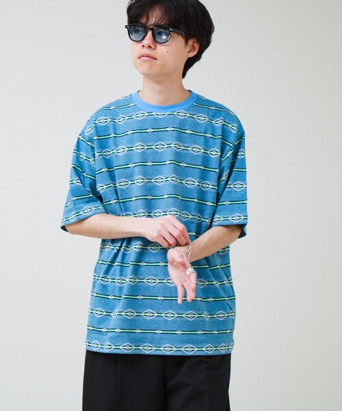 PENDLETON(ペンドルトン)の「【PENDLETON/ペンドルトン】Jacquard Tee(Tシャツ/カットソー・メンズ・ライトブルー/ピンク/オフホワイト・L/M)」の20枚目の写真
