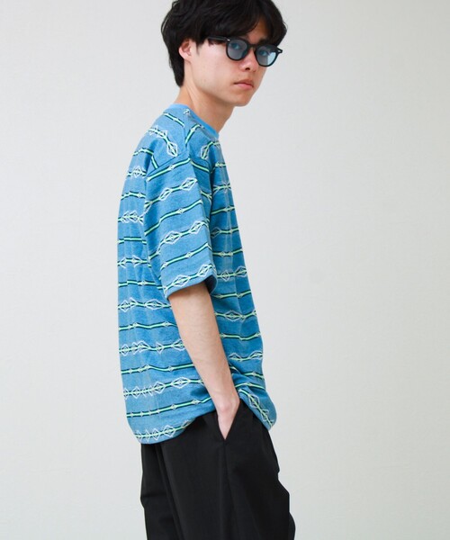 PENDLETON(ペンドルトン)の「【PENDLETON/ペンドルトン】Jacquard Tee(Tシャツ/カットソー・メンズ・ライトブルー/ピンク/オフホワイト・L/M)」の18枚目の写真