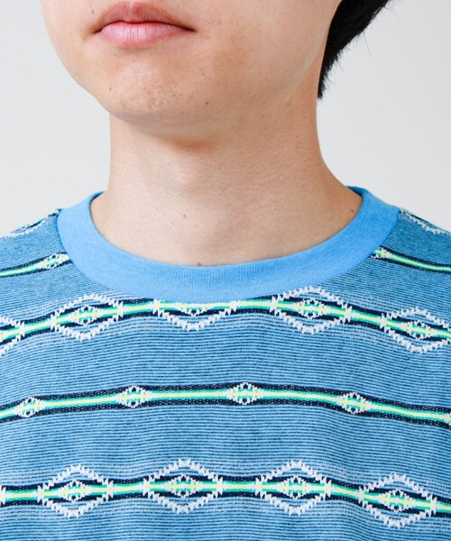PENDLETON(ペンドルトン)の「【PENDLETON/ペンドルトン】Jacquard Tee(Tシャツ/カットソー・メンズ・ライトブルー/ピンク/オフホワイト・L/M)」の16枚目の写真
