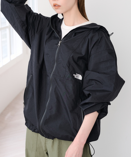 U by SPICK&SPAN（ユーバイスピックアンドスパン）の「THE NORTH FACE/ザ・ノース・フェイス COMPACT JACKET（その他アウター・レディース・ブラック・MEDIUM）」の4枚目の写真