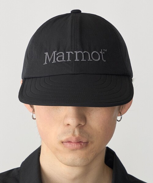 MARMOT(マーモット)の「【City Ambient Products別注】Marmot:〈撥水〉DotAir(R) LONG BILL CAP(キャップ・メンズ・ネイビー/ブラック・ONE SIZE)」の3枚目の写真