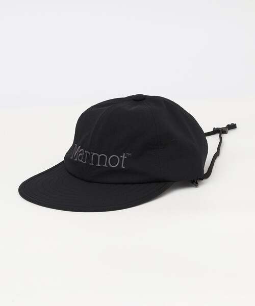 MARMOT(マーモット)の「【City Ambient Products別注】Marmot:〈撥水〉DotAir(R) LONG BILL CAP(キャップ・メンズ・ネイビー/ブラック・ONE SIZE)」の10枚目の写真