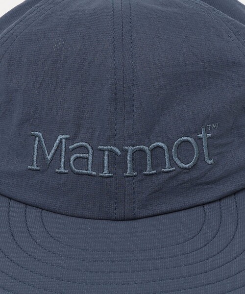 MARMOT(マーモット)の「【City Ambient Products別注】Marmot:〈撥水〉DotAir(R) LONG BILL CAP(キャップ・メンズ・ネイビー/ブラック・ONE SIZE)」の14枚目の写真