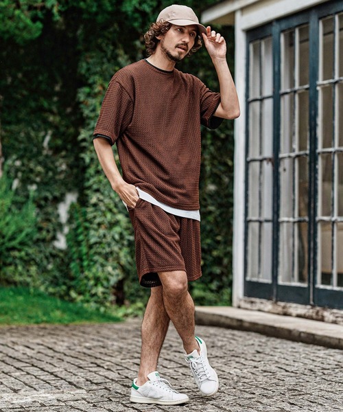 CAMBIO(カンビオ)の「mt10483- Russell Layered Short Sleeve Cut sew レイヤードTシャツ(S66626cmb)(Tシャツ/カットソー・メンズ・オリーブ/ブラック/ベージュ/ブラウン・L/M/S)」の16枚目の写真