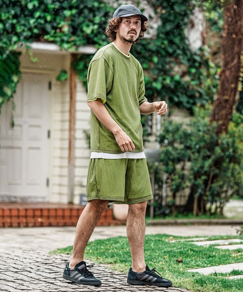 CAMBIO(カンビオ)の「mt10483- Russell Layered Short Sleeve Cut sew レイヤードTシャツ(S66626cmb)(Tシャツ/カットソー・メンズ・オリーブ/ブラック/ベージュ/ブラウン・L/M/S)」の21枚目の写真
