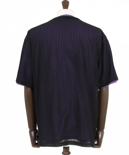 CAMBIO(カンビオ)の「mt10483- Russell Layered Short Sleeve Cut sew レイヤードTシャツ(S66626cmb)(Tシャツ/カットソー・メンズ・オリーブ/ブラック/ベージュ/ブラウン・L/M/S)」の7枚目の写真