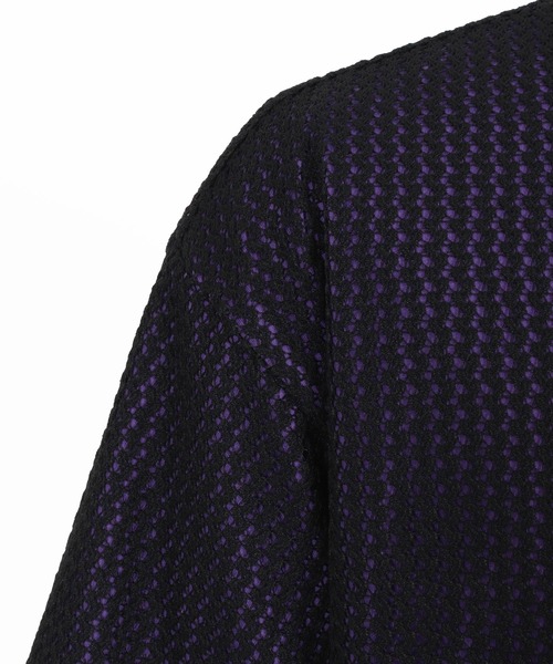 CAMBIO(カンビオ)の「mt10483- Russell Layered Short Sleeve Cut sew レイヤードTシャツ(S66626cmb)(Tシャツ/カットソー・メンズ・オリーブ/ブラック/ベージュ/ブラウン・L/M/S)」の9枚目の写真