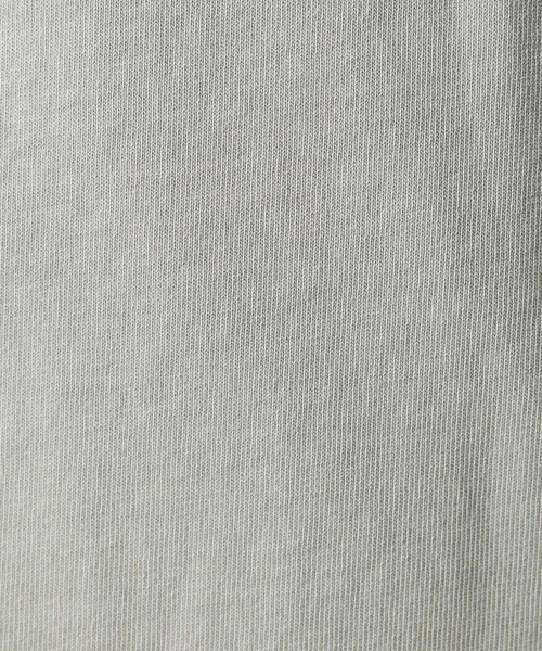 BAYFLOW(ベイフロー)の「SNOWワンポイントTシャツ(Tシャツ/カットソー・メンズ・セージグリーン/オフホワイト/グレー/ピンク・MEDIUM/LARGE)」の17枚目の写真