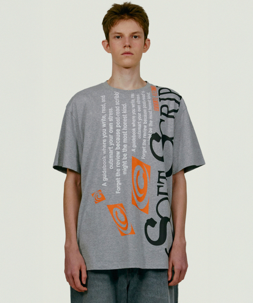 TEKET(テケット)の「Softscript Tee Melange Gray(Tシャツ/カットソー・レディース・その他・MEDIUM/SMALL/LARGE)」の1枚目の写真