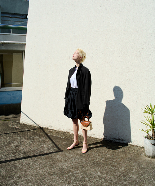 VERMEIL par iena(ヴェルメイユパーイエナ)の「Puffy Balloon スカート(スカート・レディース・ブラック・FREE)」の4枚目の写真