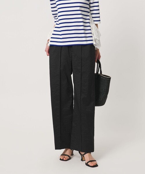 UNITED ARROWS(ユナイテッドアローズ)の「シアー レイヤード パンツ(その他パンツ・レディース・ホワイト/ブラック・36/38)」の2枚目の写真