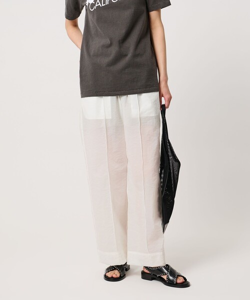 UNITED ARROWS(ユナイテッドアローズ)の「シアー レイヤード パンツ(その他パンツ・レディース・ホワイト/ブラック・36/38)」の21枚目の写真