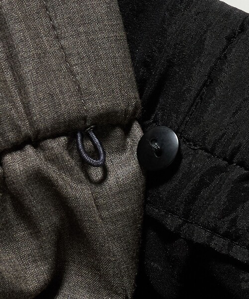 UNITED ARROWS(ユナイテッドアローズ)の「シアー レイヤード パンツ(その他パンツ・レディース・ホワイト/ブラック・36/38)」の7枚目の写真