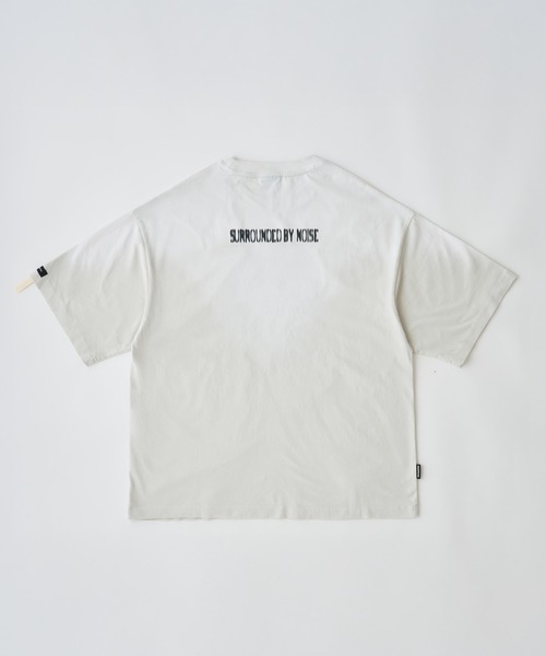 ADAM PATEK(アダムパテック)の「ADAMPATEK/noise aging T/プリントエイジング加工Tシャツ(AP2614024)(Tシャツ/カットソー・レディース・ホワイト/グリーン/ピンク/ブラック・2/1)」の12枚目の写真