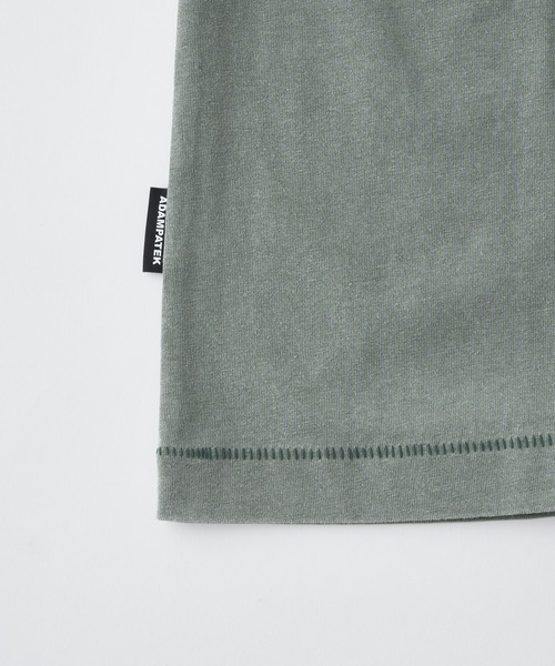 ADAM PATEK(アダムパテック)の「ADAMPATEK/noise aging T/プリントエイジング加工Tシャツ(AP2614024)(Tシャツ/カットソー・レディース・ホワイト/グリーン/ピンク/ブラック・2/1)」の8枚目の写真