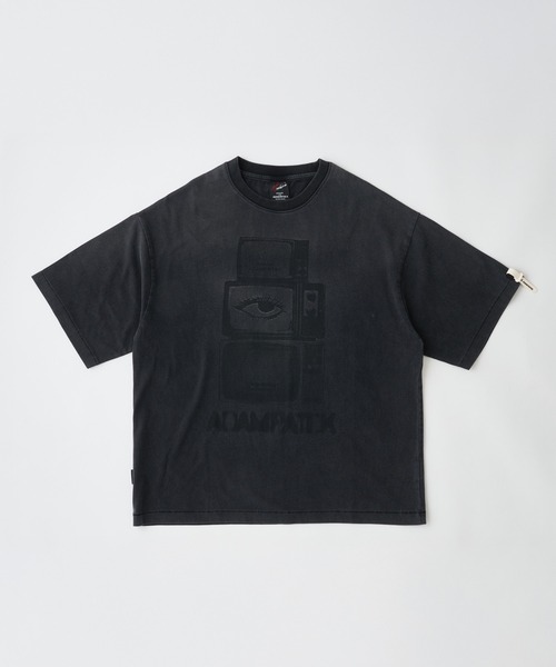 ADAM PATEK(アダムパテック)の「ADAMPATEK/noise aging T/プリントエイジング加工Tシャツ(AP2614024)(Tシャツ/カットソー・レディース・ホワイト/グリーン/ピンク/ブラック・2/1)」の13枚目の写真