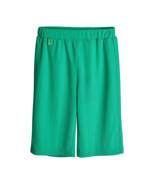 moimoln(モイモルン)の「トゥーユークーリング8分丈ワイドパンツ(その他パンツ・キッズ・キャメル/ネイビー/マスタード/エメラルド・130cm/120cm/110cm/100cm/90cm)」の2枚目の写真