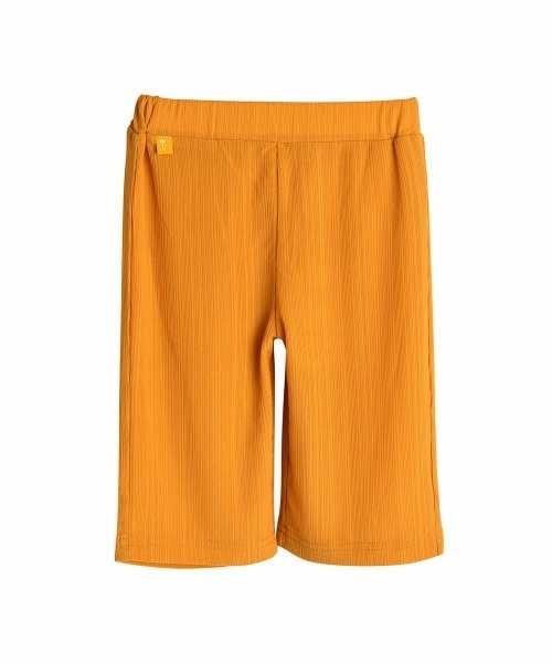 moimoln(モイモルン)の「トゥーユークーリング8分丈ワイドパンツ(その他パンツ・キッズ・キャメル/ネイビー/マスタード/エメラルド・130cm/120cm/110cm/100cm/90cm)」の1枚目の写真
