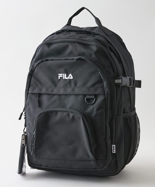 FILA（フィラ）の「【FILA/フィラ】【大容量29L A4サイズ対応】クリアポーチ付きバックパック 通勤・通学 PCポケット 部活 韓国ファッション ストリート（バックパック/リュック・メンズ・ブラック/パープル/サックスブルー・FREE）」の21枚目の写真