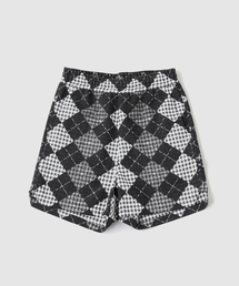 YUKI HASHIMOTO / ユウキハシモト ARGYLE PRINTED SWIM SHORT