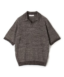 TOMORROWLAND tricot シルクコットン 半袖ニットポロシャツ SESIA