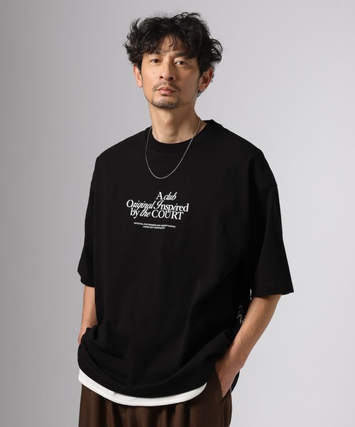 BAYFLOW(ベイフロー)の「【接触冷感】アソートプリントTシャツ(Tシャツ/カットソー・メンズ・ブルー/オフホワイト/ブラック・LARGE/MEDIUM)」の3枚目の写真