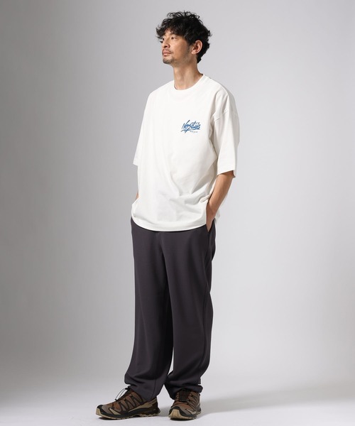 BAYFLOW(ベイフロー)の「【接触冷感】アソートプリントTシャツ(Tシャツ/カットソー・メンズ・ブルー/オフホワイト/ブラック・LARGE/MEDIUM)」の4枚目の写真