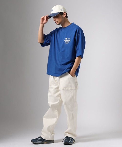 BAYFLOW(ベイフロー)の「【接触冷感】アソートプリントTシャツ(Tシャツ/カットソー・メンズ・ブルー/オフホワイト/ブラック・LARGE/MEDIUM)」の9枚目の写真